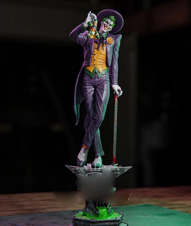 🃏 فیگور Joker | ارتفاع 50 سانتی‌متر | جنس PLA+ — تصویر ۶