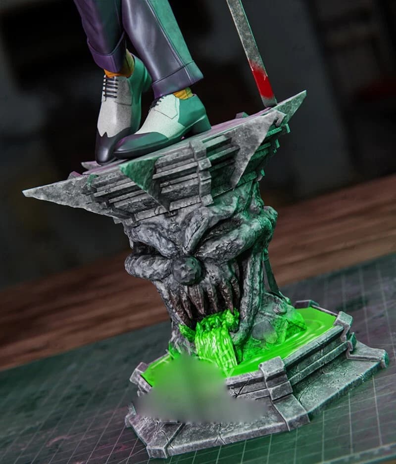 🃏 فیگور Joker | ارتفاع 50 سانتی‌متر | جنس PLA+ — تصویر ۸
