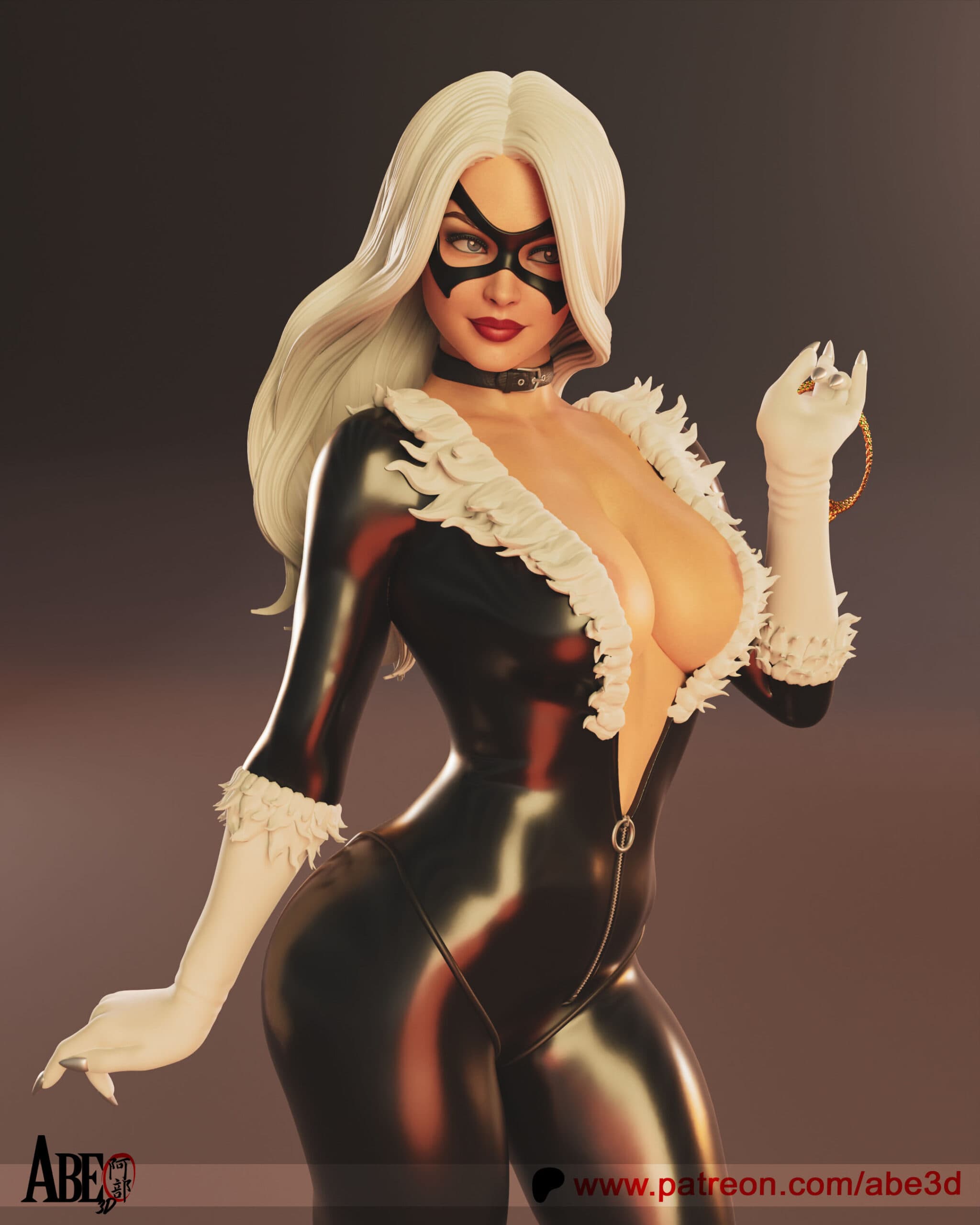🐾 فیگور Black Cat | ارتفاع 50 سانتی‌متر | جنس PLA+ — تصویر ۵