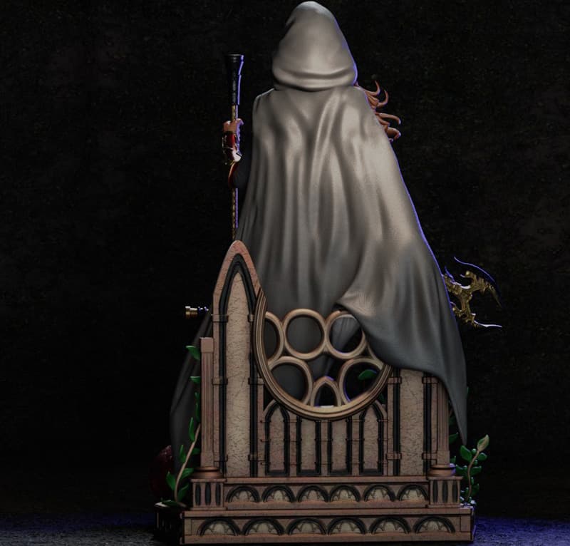 🩸 فیگور مگدالنا The Darkness | ارتفاع 32 سانتیمتر | جنس PLA+ — تصویر ۴