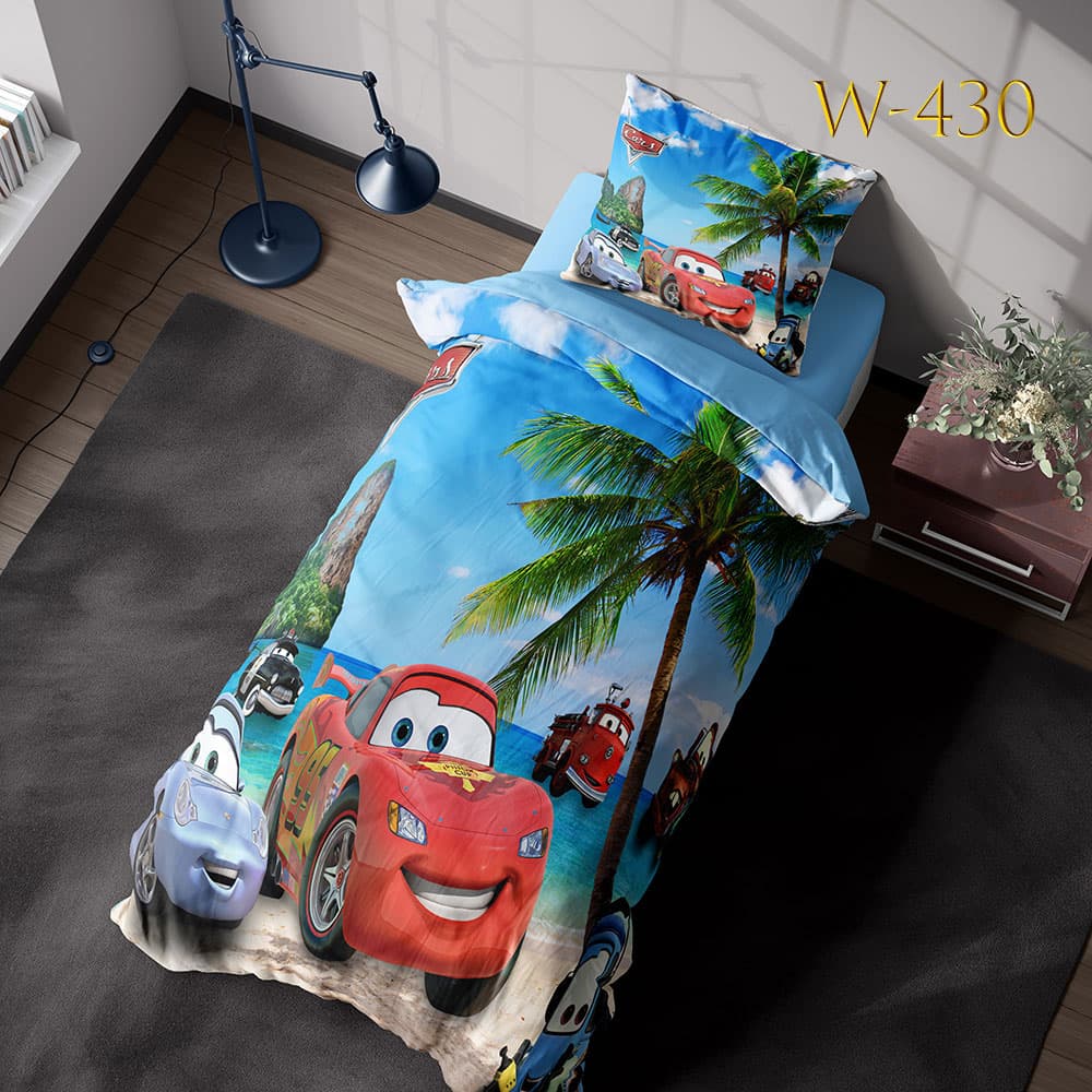 روتختی پسرانه طرح ماشین مک‌کوئین W-430 — تصویر ۲