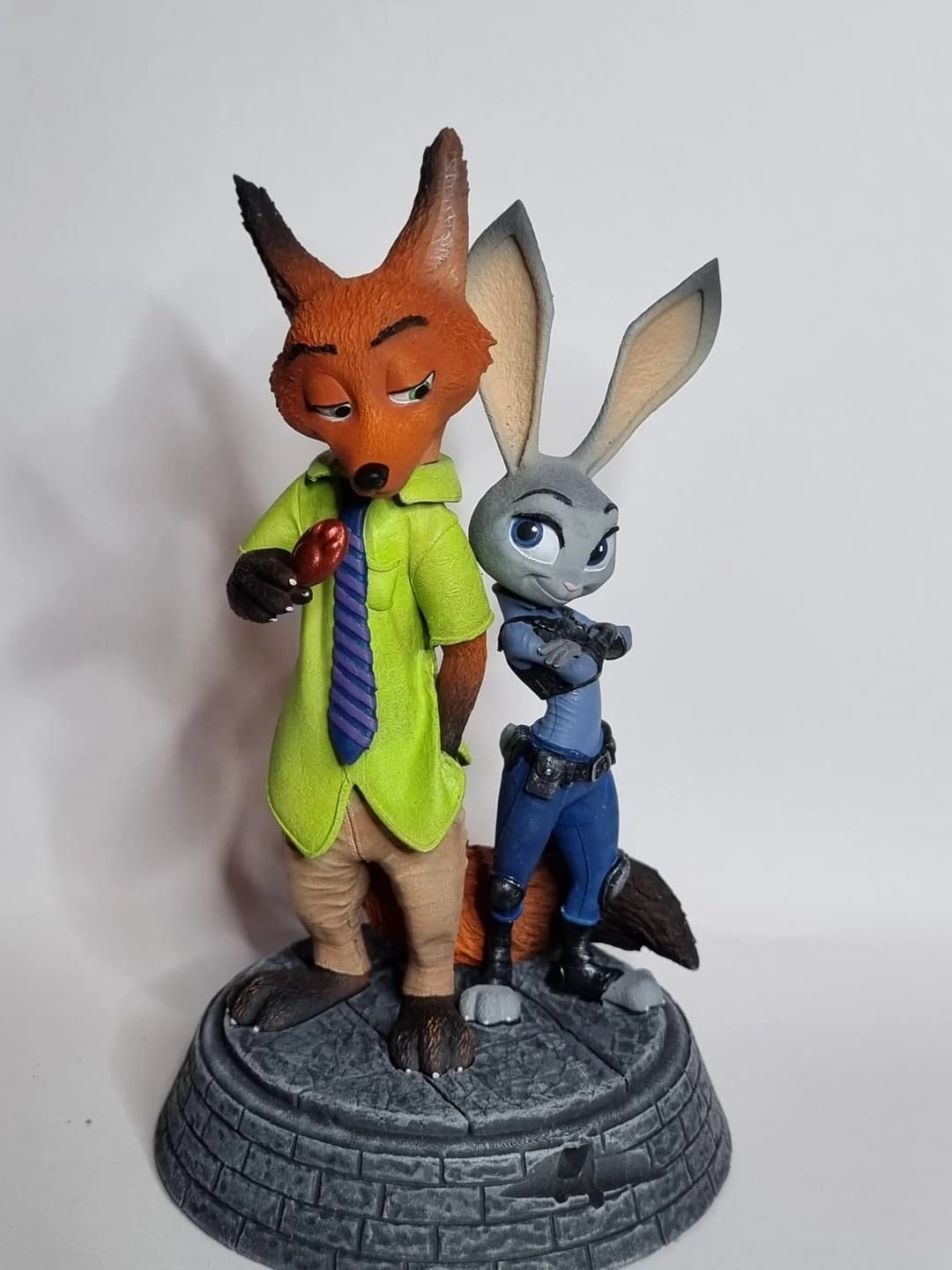 🦊🐰 فیگور زوتوپیا Zootopia | ارتفاع 23 سانتی‌متر | جنس PLA+ — تصویر ۳