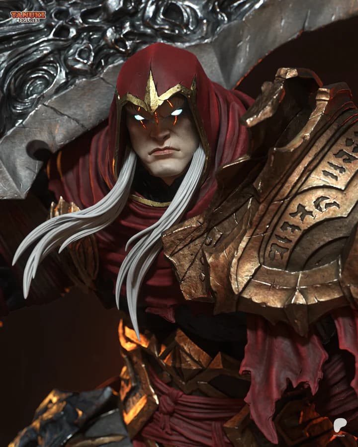 ⚔️ فیگور شخصیت وار (War – Darksiders) | جنس PLA+ | ارتفاع 40 سانتیمتر — تصویر ۱۱