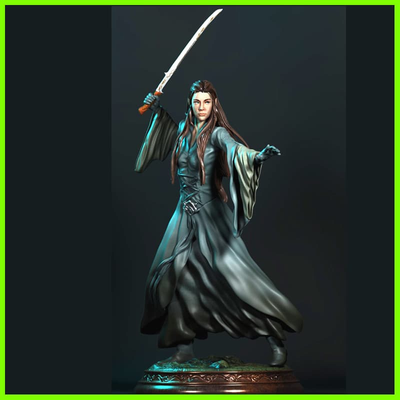 ✨ فیگور دست‌ساز Arwen | جنس PLA+ | ارتفاع ۳۰ سانتی‌متر — تصویر ۴