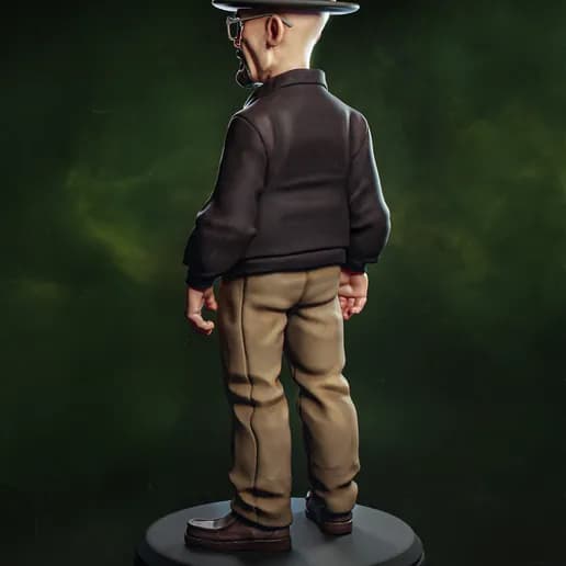 🧪 فیگور هایزنبرگ (Heisenberg) – ارتفاع ۳۰ سانتیمتر | جنس PLA+ — تصویر ۵
