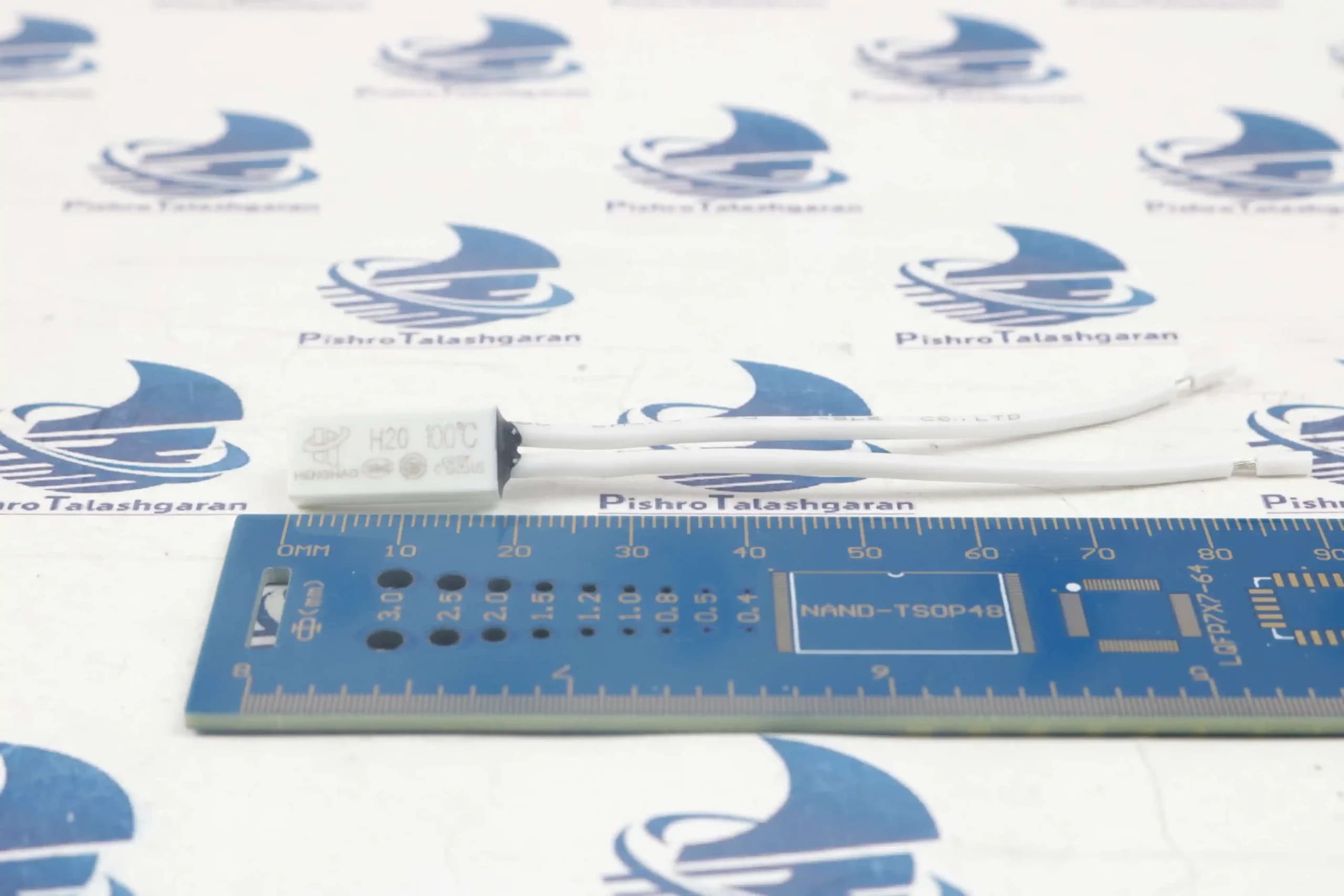ترموسوئیچ حرارتی 100 درجه 5 آمپر NC مدل KSD-9700 — تصویر ۳