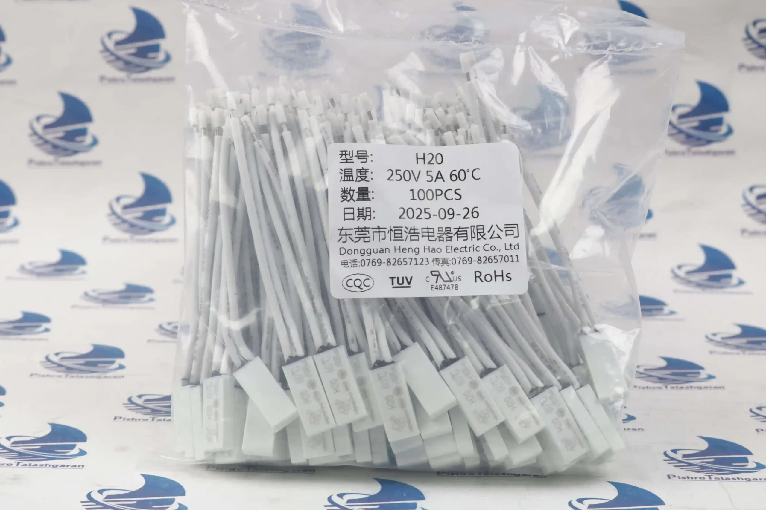 ترموسوئیچ حرارتی 60 درجه 5 آمپر NC مدل KSD-9700 — تصویر ۴