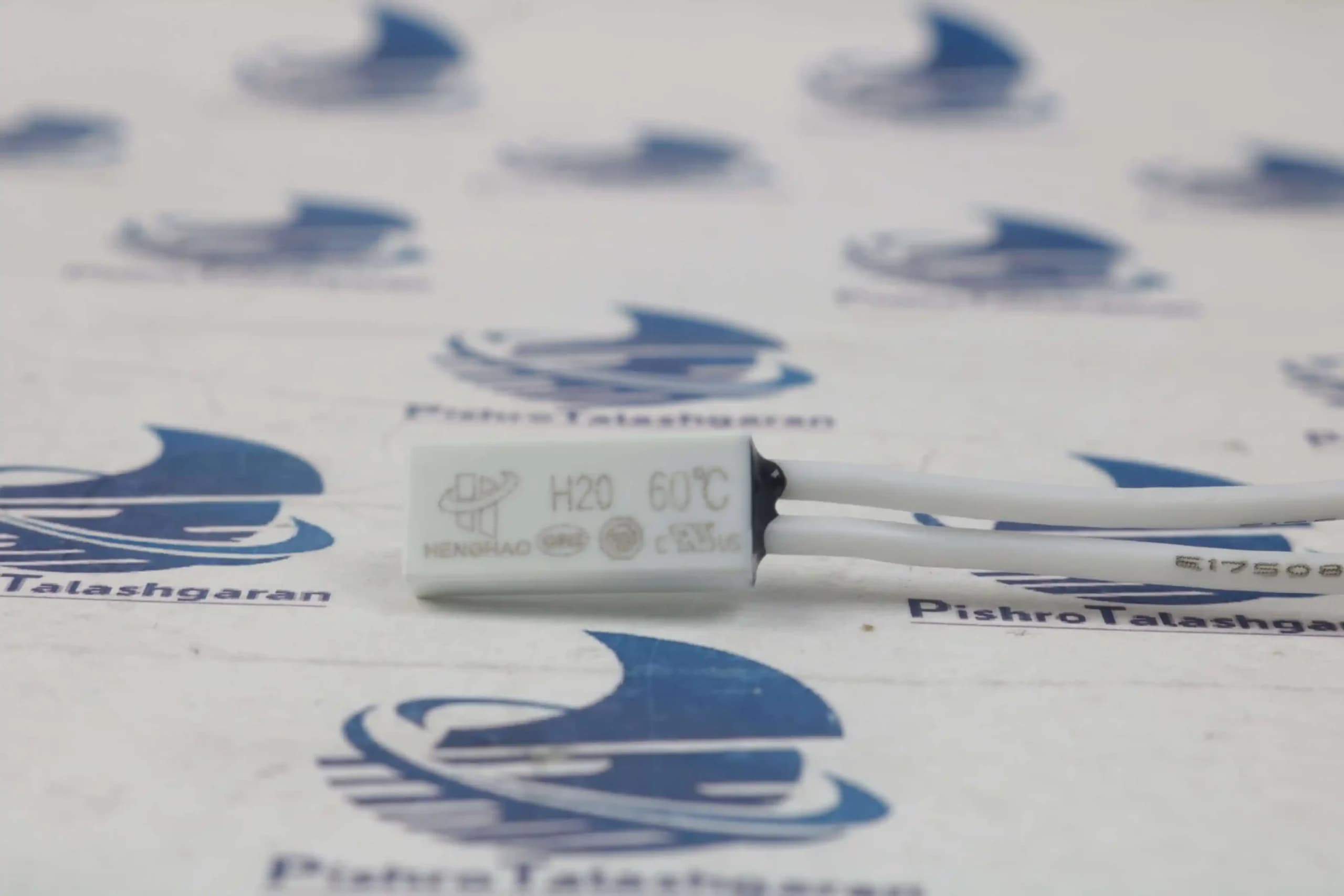ترموسوئیچ حرارتی 60 درجه 5 آمپر NC مدل KSD-9700 — تصویر ۸