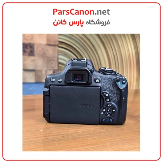 دوربین کانن 750D دست دوم مدل Canon EOS 750D 18-135 IS STM stock — تصویر ۵