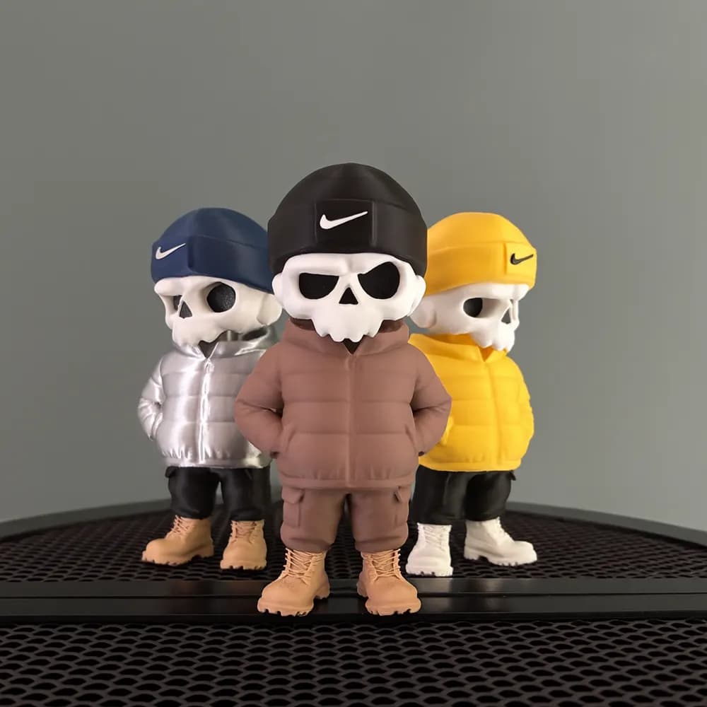💀 فیگور ZKULL Winter Urban | ارتفاع ۳۳ سانتیمتر | جنس PLA+ — تصویر ۶