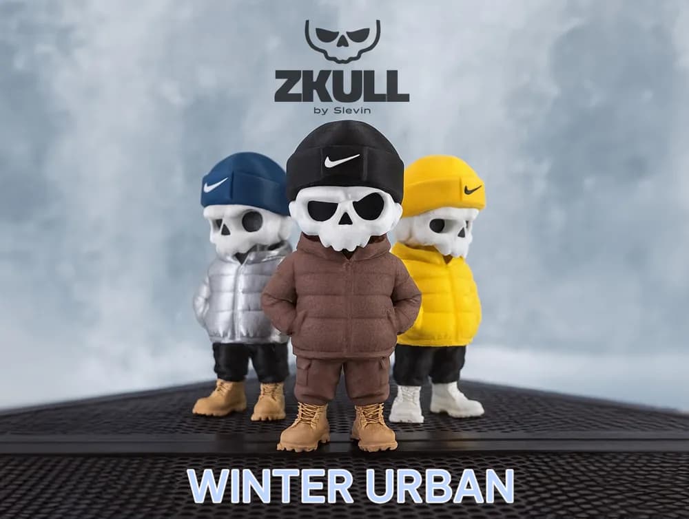 💀 فیگور ZKULL Winter Urban | ارتفاع ۳۳ سانتی‌متر | جنس PLA+