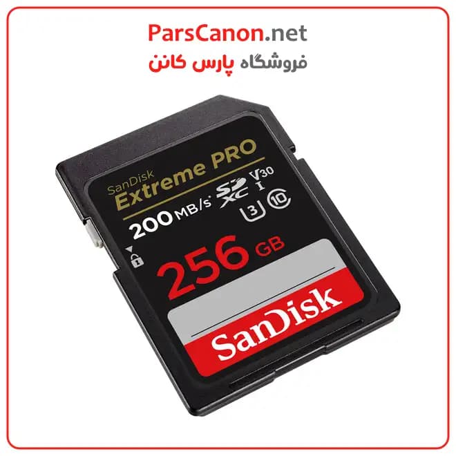 کارت حافظه سن دیسک SanDisk 256GB Extreme PRO UHS-I SDXC Memory Card — تصویر ۳