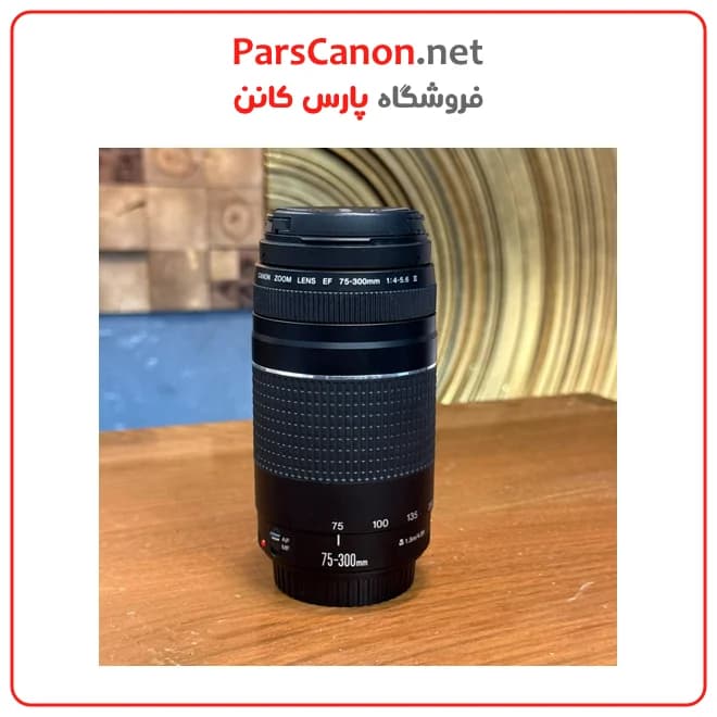 لنز کانن دست دوم مدل Canon EF 75-300mm f/4-5.6 III — تصویر ۲