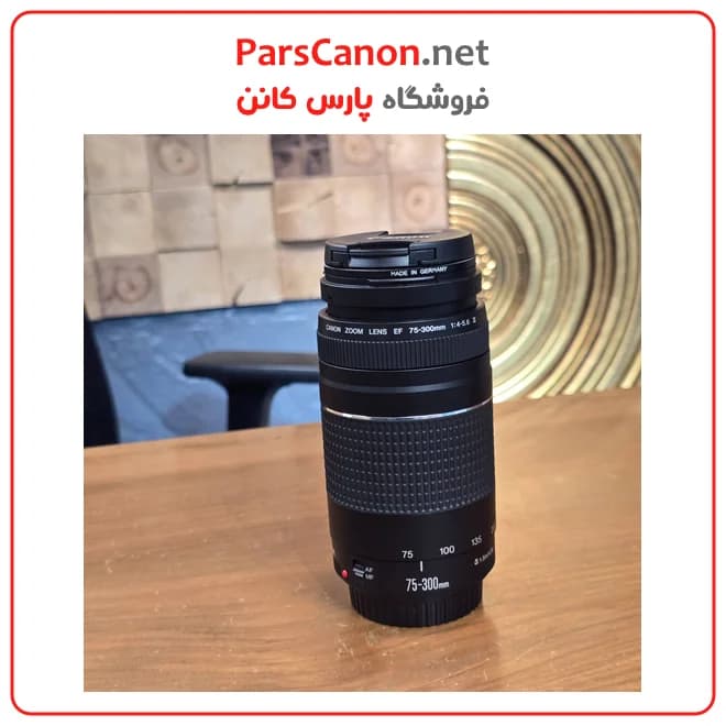 لنز کانن دست دوم مدل Canon EF 75-300mm f/4-5.6 III — تصویر ۴