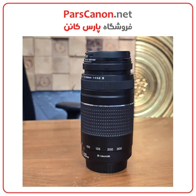 لنز کانن دست دوم مدل Canon EF 75-300mm f/4-5.6 III — تصویر ۵