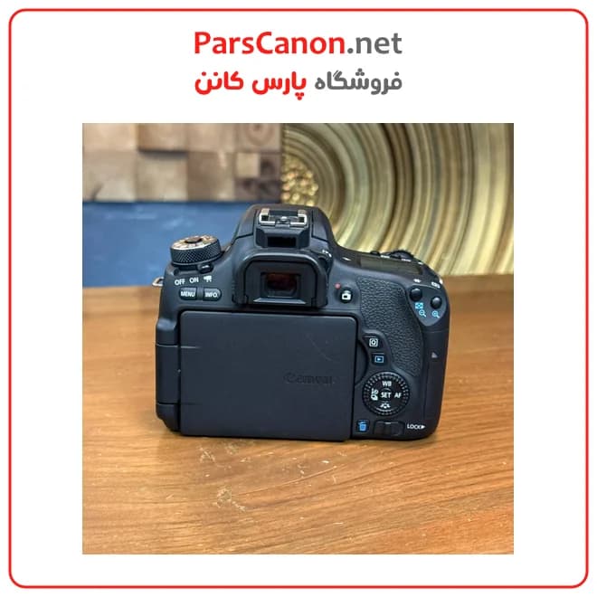 دوربین کانن 760D دست دوم مدل Canon Kiss 760D Kit 18-55mm IS STM stock — تصویر ۳