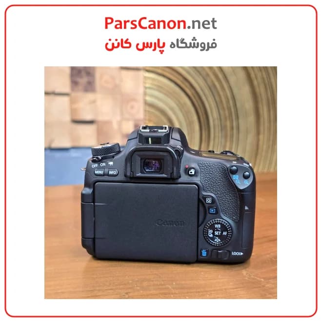دوربین کانن 760D دست دوم مدل Canon Kiss 760D Kit 18-55mm IS STM stock — تصویر ۷