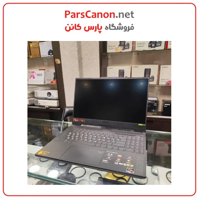 لپ تاپ ASUS مدل TUF Gaming A15 دست دوم مدل FA507NVR پردازنده Ryzen 7 7435HS رم 32GB هارد 1TB SSD گرافیک RTX 4060 8GB