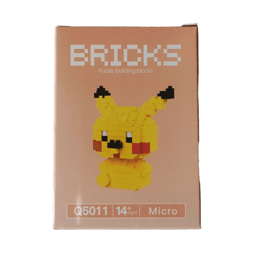 ⚡️🐭 مینی لگو پیکاچو Bricks | ساختنی پیکسلی از دنیای Pokémon — تصویر ۲