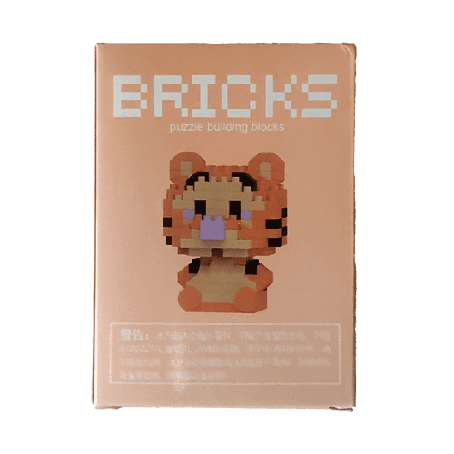 🍄 مینی لگو ببر Bricks | ساختنی پیکسلی از دنیای حیوانات کلکسیونی