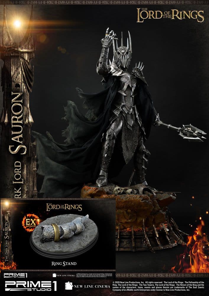 🐉 فیگور سائورون (Sauron) | Lord of the Rings | ارتفاع 26 سانتی‌متر | +PLA — تصویر ۵