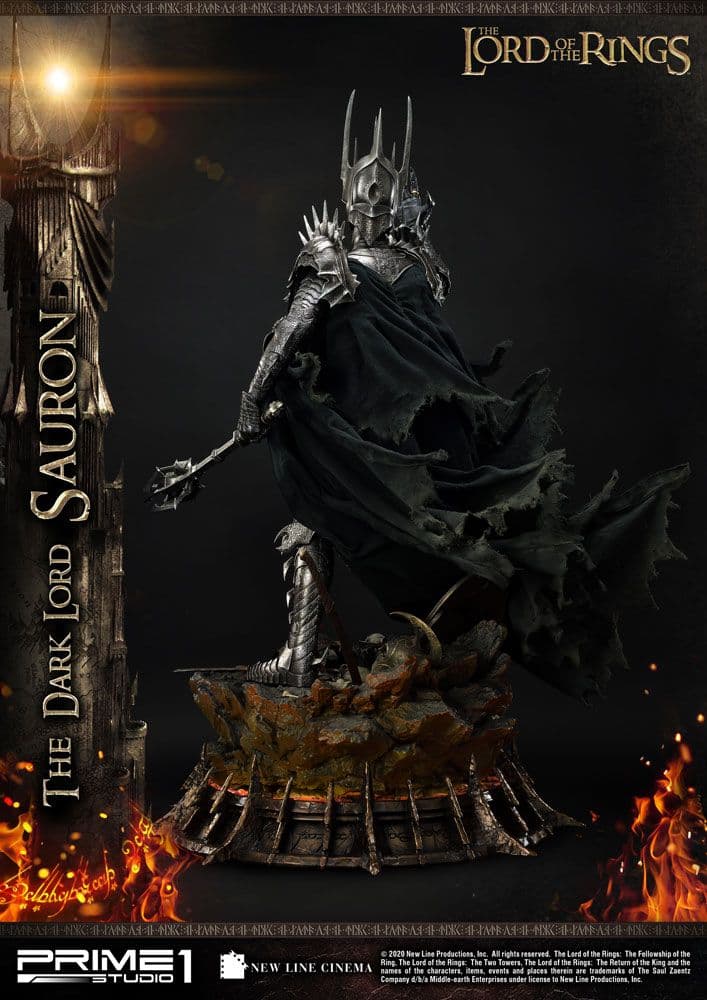 🐉 فیگور سائورون (Sauron) | Lord of the Rings | ارتفاع 26 سانتی‌متر | +PLA — تصویر ۶