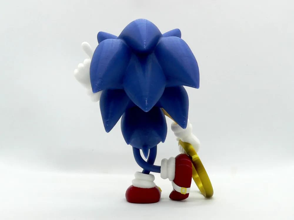 🐉 فیگور سونیک (Sonic) | Sonic the Hedgehog Movie | ارتفاع ۱۶ سانتی‌متر | +PLA — تصویر ۵