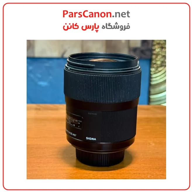 لنز سیگما مانت نیکون دست دوم مدل Sigma 35mm f/1.4 DG DN Art Lens for Nikon — تصویر ۵