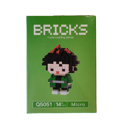 🗡️ مینی لگو تانجیرو Bricks | ساختنی پیکسلی از دنیای Demon Slayer — تصویر ۲