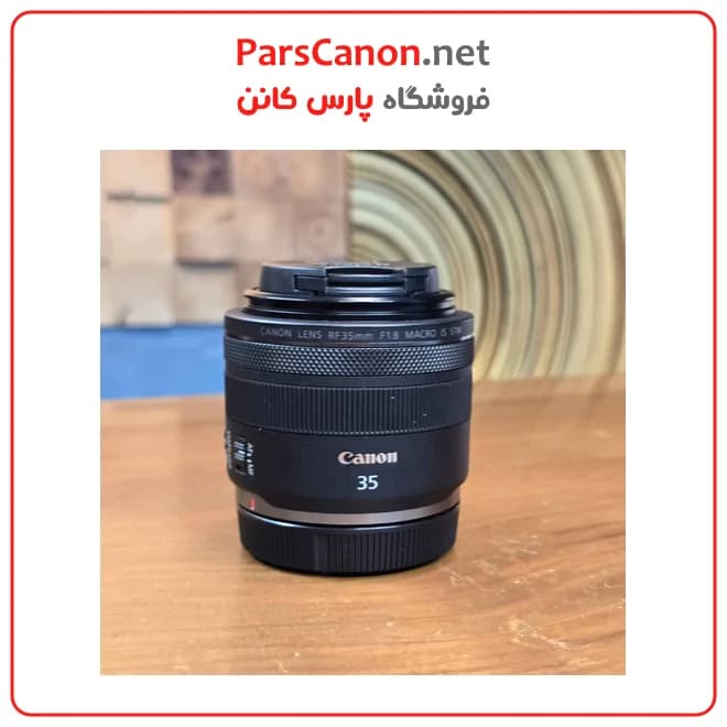 لنز کانن سری ار اف 35 میلی متر دست دوم مدل Canon RF 35mm f/1.8 Macro IS STM Lens