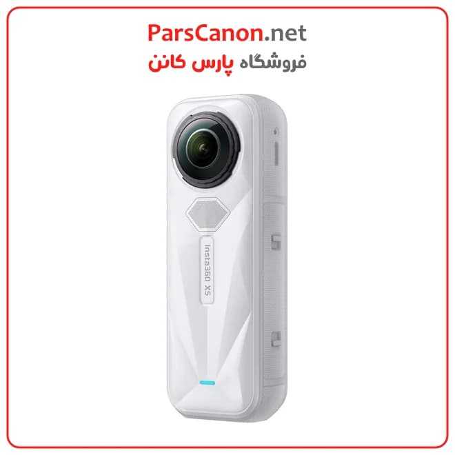 دوربین اکشن اینستا 360 x5 رنگ سفید مدل Insta360 X5 360° 8K Camera Satin White