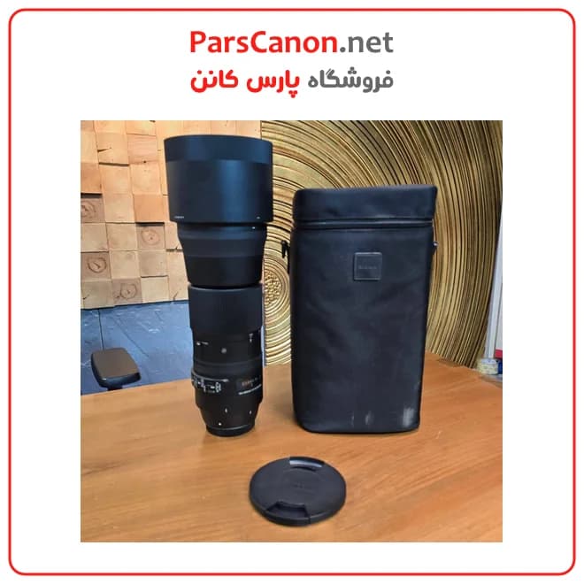 لنز سیگما مانت کانن دست دوم مدل Sigma 150-600mm f/5-6.3 DG OS HSM Sports Lens for Canon EF