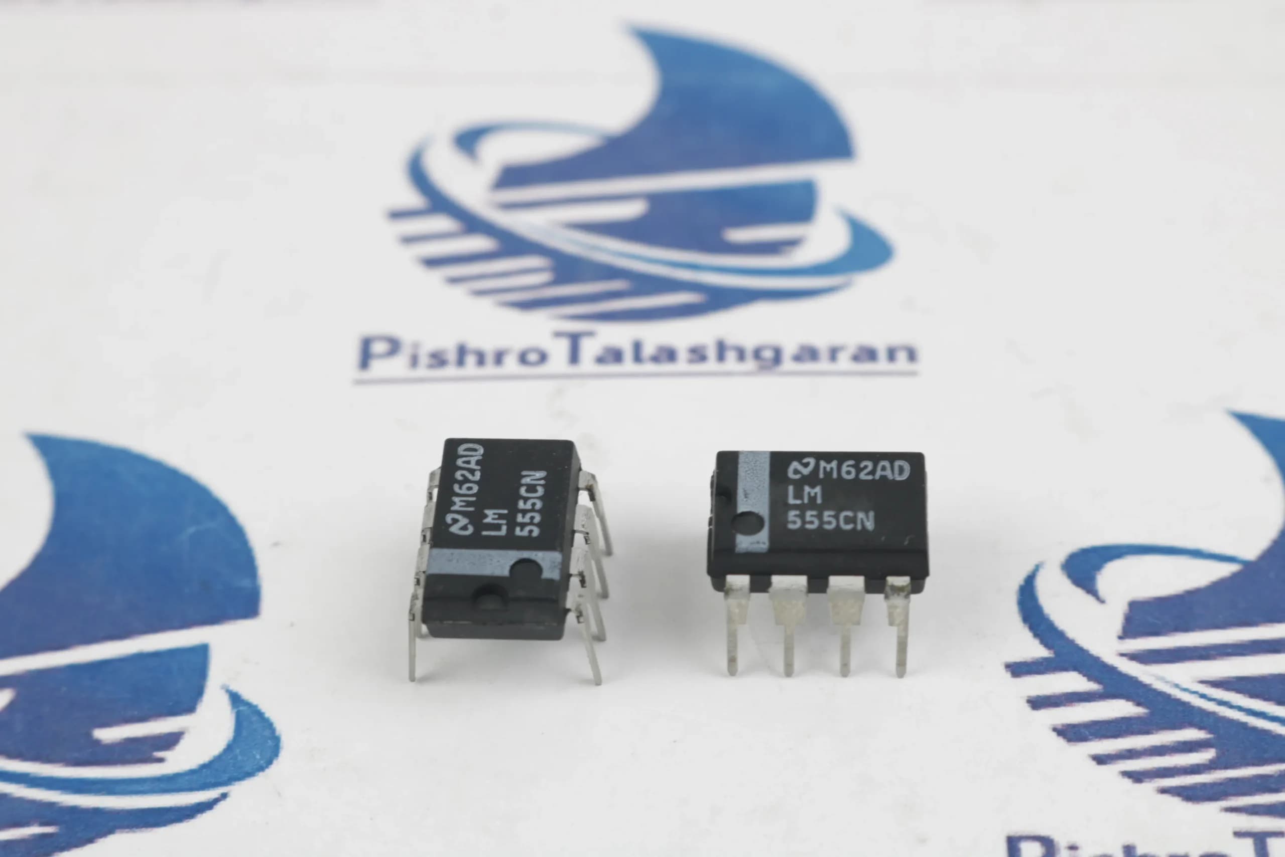 آی سی تایمر NE555P پکیج DIP-8 — تصویر ۳