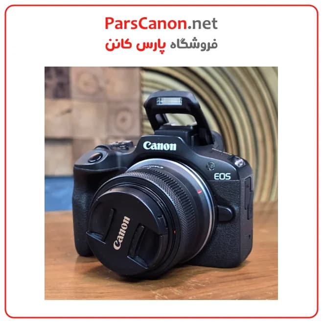 دوربین کانن R100 دست دوم مدل Canon EOS R100 Mirrorless Camera with 18-45mm Lens