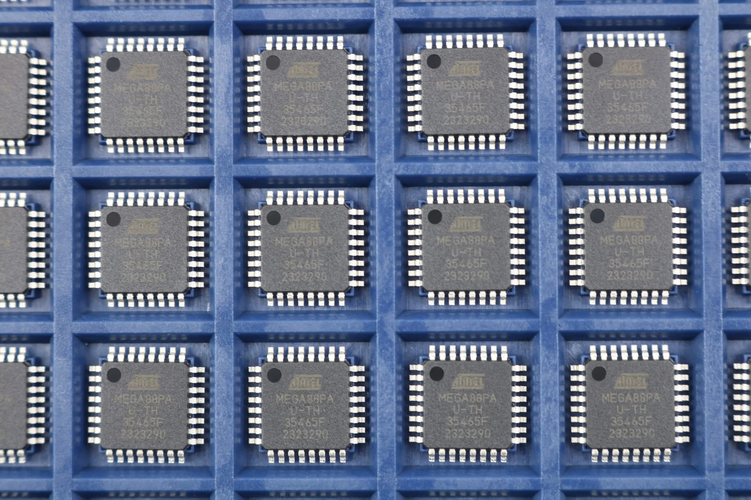 میکروکنترلر ATMEGA88PA-AU پکیج SMD TQFP-32 — تصویر ۲