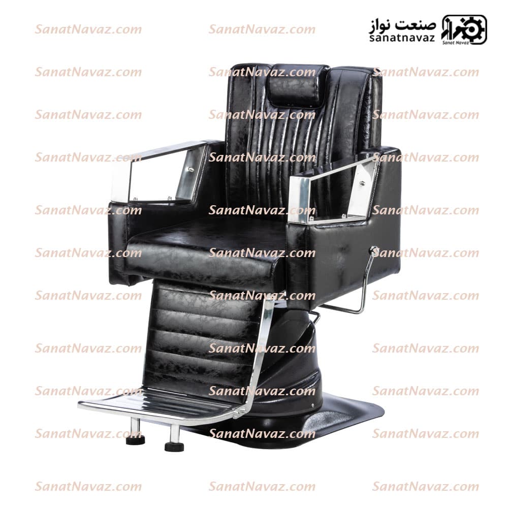 صندلی آرایشگاه مردانه 6828 صنعت نواز — تصویر ۲