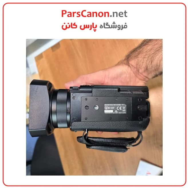 دوربین فیلمبرداری سونی FDR-AX100 دست دوم مدل Sony FDR-AX100 4K Handycam — تصویر ۴
