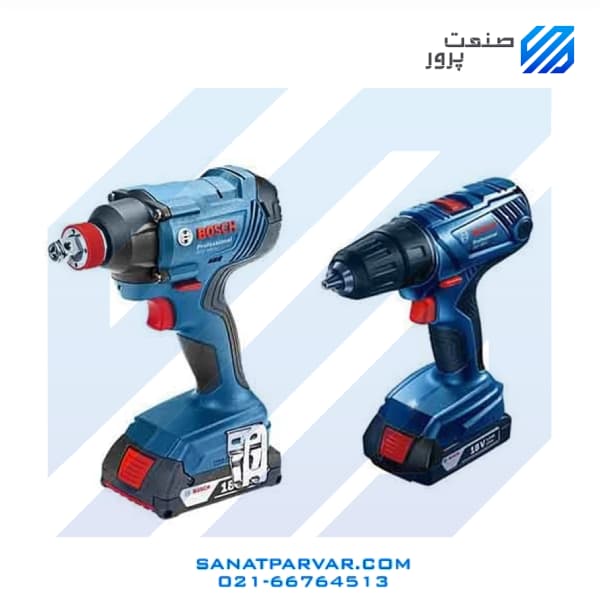 دریل شارژی و بکس شارژی بوش مدل gsr 180 li- gdx 180 li — تصویر ۲