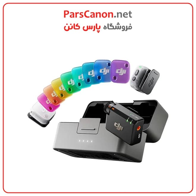 میکروفون دی‌جی‌آی DJI Mic Mini 2 دو کاربره مدل DJI Mic Mini 2 Wireless Microphone