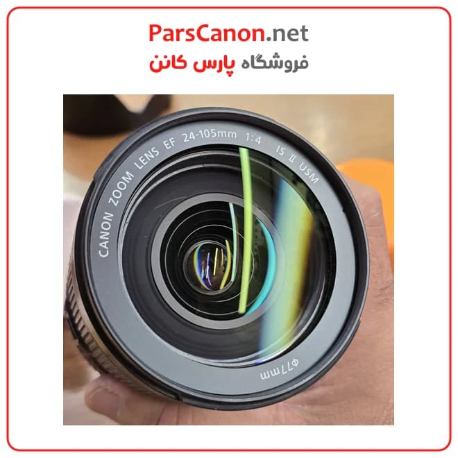 لنز کانن دست دوم مدل Canon EF 24-105mm f/4L IS II USM Lens — تصویر ۴