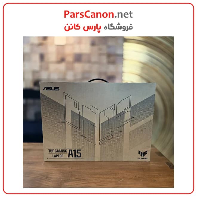 لپ تاپ ASUS مدل TUF Gaming A15 FA506QM دست دوم مدل FA506QM با کانفیگ Ryzen 9 5900HX رم 8GB هارد 512GB SSD گرافیک RTX 3060 6GB — تصویر ۳