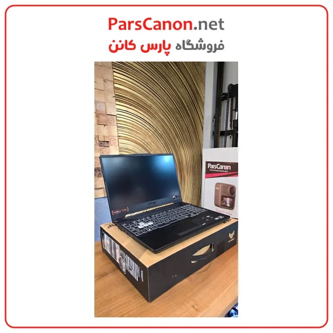 لپ تاپ ASUS مدل TUF Gaming A15 FA506QM دست دوم مدل FA506QM با کانفیگ Ryzen 9 5900HX رم 8GB هارد 512GB SSD گرافیک RTX 3060 6GB — تصویر ۶