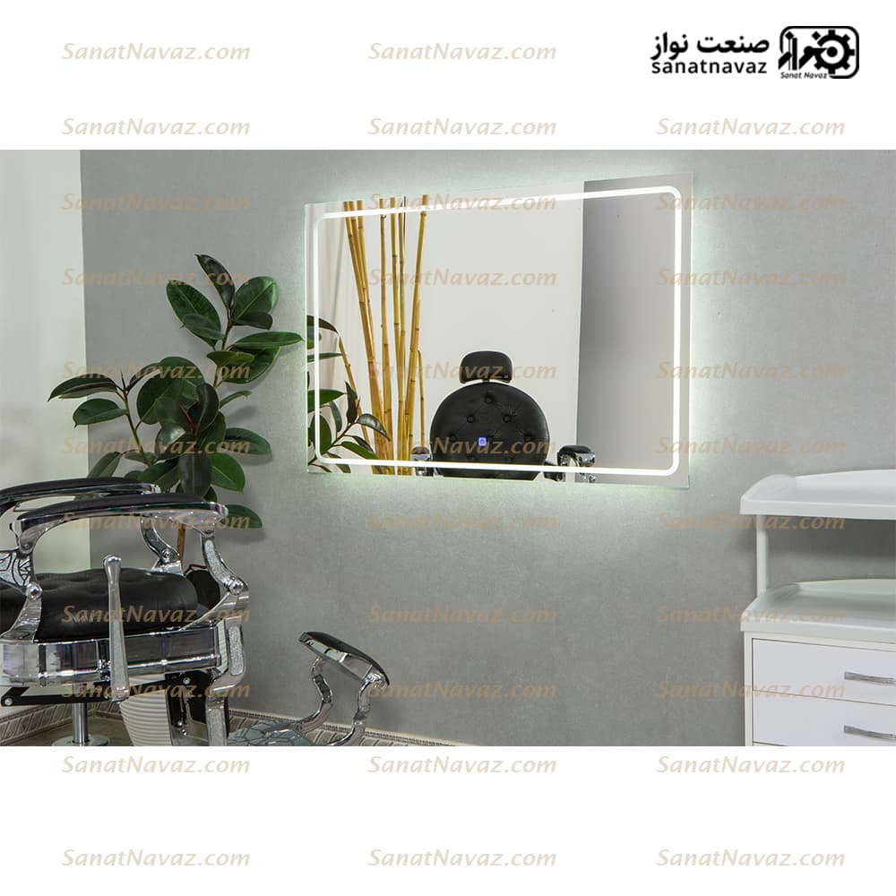 آینه سالن آرایشگاه 9033 صنعت نواز — تصویر ۳