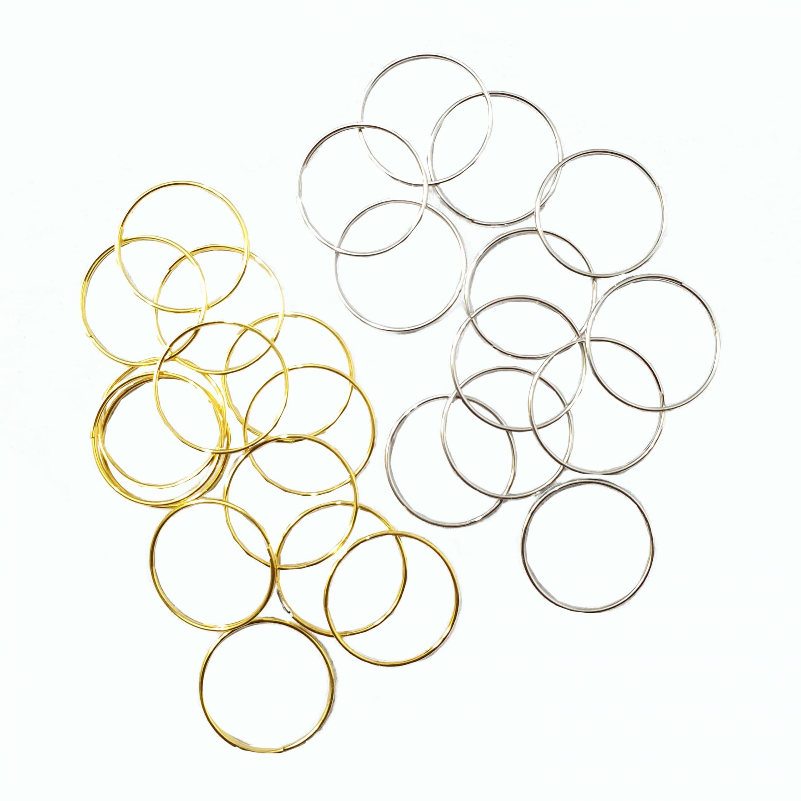 حلقه ریز 1cm بسته 100 عددی