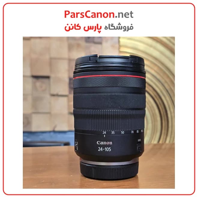 لنز کانن مانت ار اف دست دوم مدل Canon RF 24-105mm f/4 L IS USM Lens
