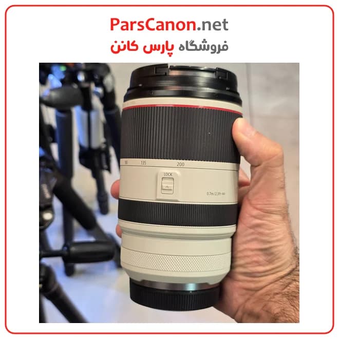 لنز کانن سری ار اف دست دوم مدل Canon RF 70-200mm f/2.8 L IS USM Z Lens (White Canon RF) — تصویر ۳