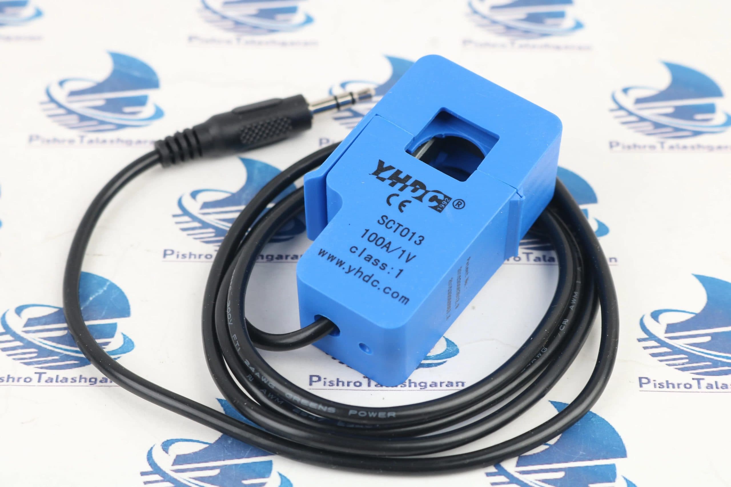 سنسور جریان کلمپی 100 آمپر SCT013 با نسبت تبدیل 100A به 1V — تصویر ۲