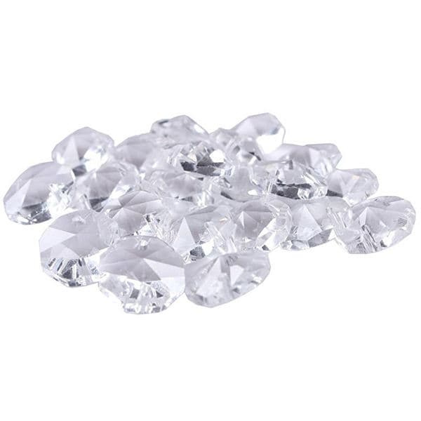 آویز دانه ریز کریستالی سایز 14 — تصویر ۳