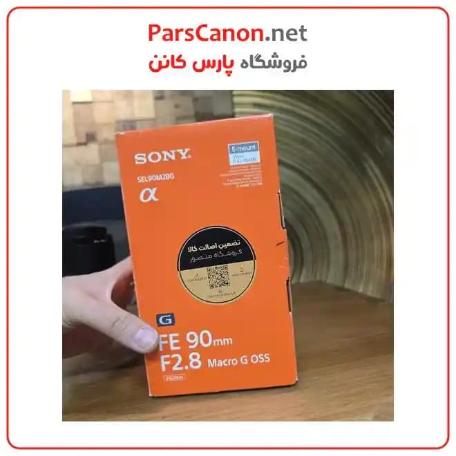 لنز سونی دست دوم مدل Sony FE 90mm f/2.8 Macro G OSS Lens stock — تصویر ۵