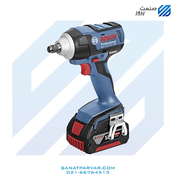 بکس شارژی 18 ولت بوش مدل GDS 18V-EC 250 — تصویر ۲